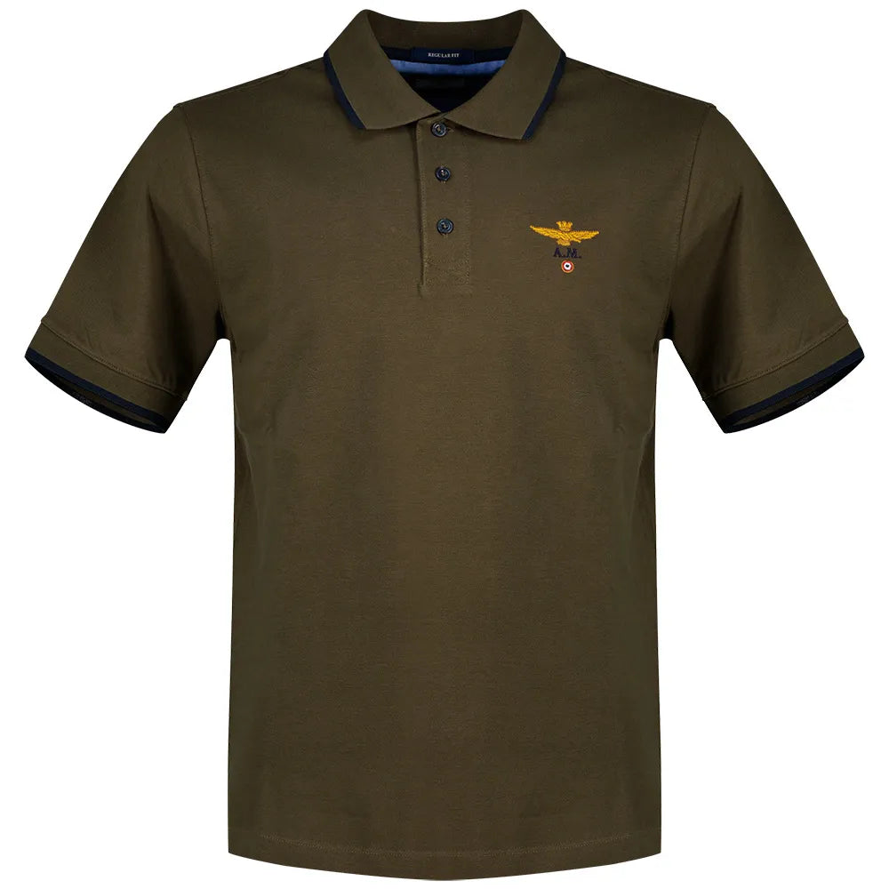 Aeronautica militare 261PO1308UP00082 short sleeve polo