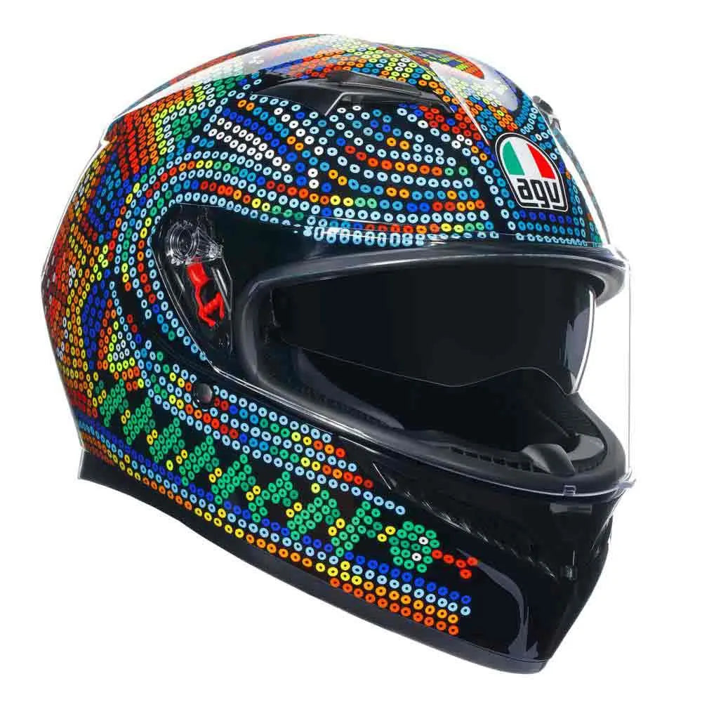 AGV K3 Rossi Winter Test 2018 E2206 MPLK full face helmet