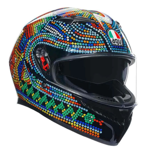 AGV K3 Rossi Winter Test 2018 E2206 MPLK full face helmet