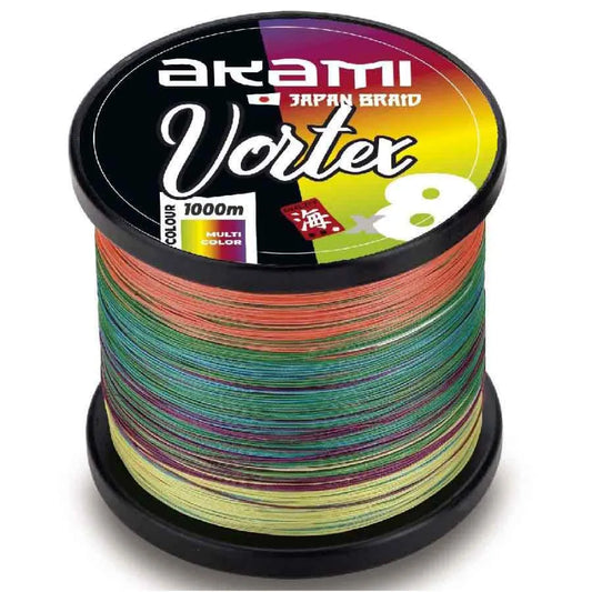 Akami Vortex 8X braided line 1000 m