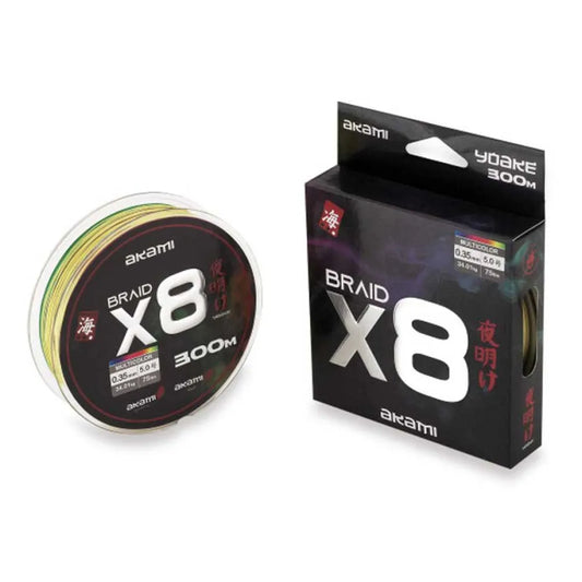 Akami Yoake X8 300 m braided line