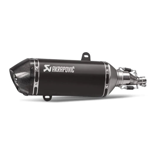 Akrapovic Slip-On Line Vespa GTS 125 17-18 S-VE125SO1-HZBL Not Homologated Slip On Muffler