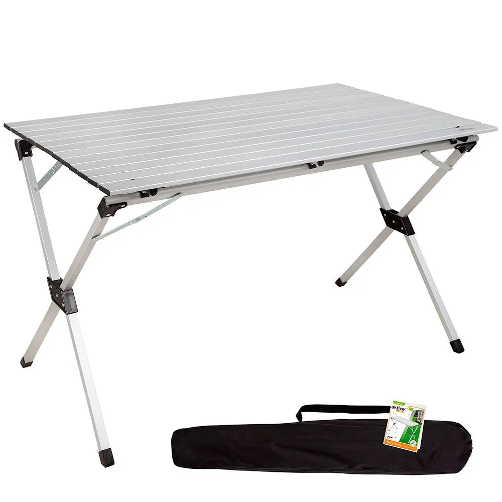 Aktive 110x70x70 cm Aluminium Folding table