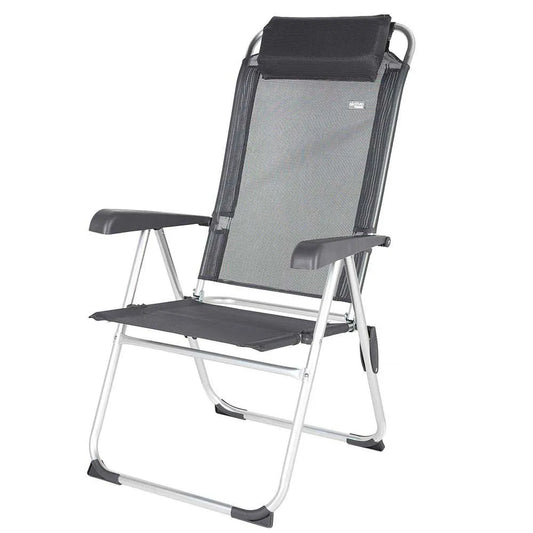 Aktive 44.5x55x103 cm aluminium folding chair multi-position