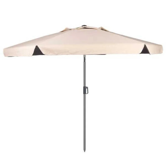 Aktive 62338 UV50 Ø large tilting hexagonal windproof garden parasol 230 cm