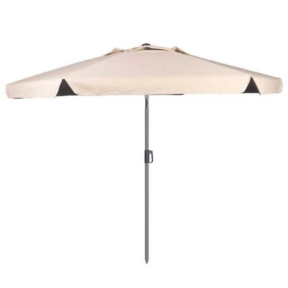Aktive 62338 UV50 Ø large tilting hexagonal windproof garden parasol 230 cm