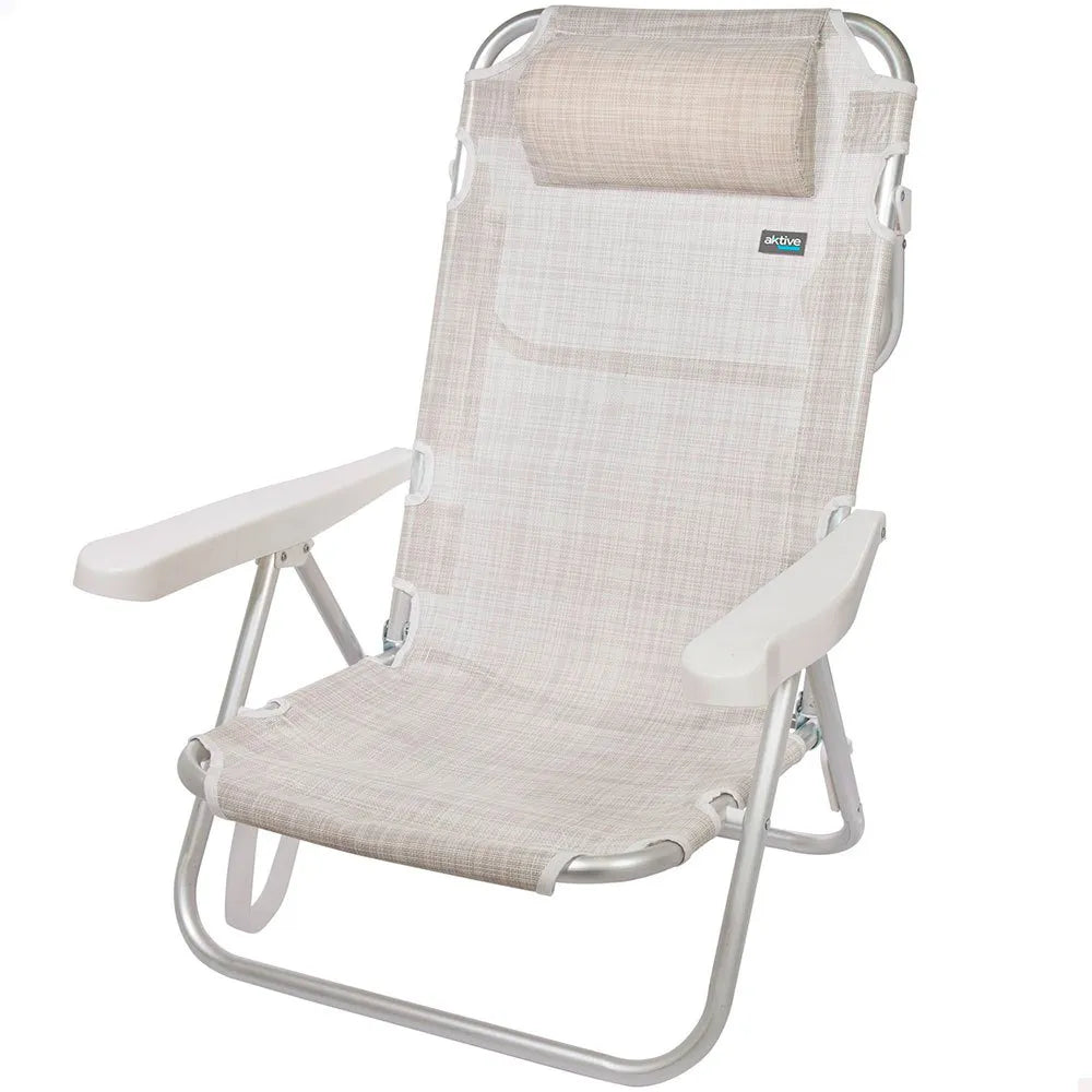 Aktive aluminium Folding chair multi-position 62x48x83 cm