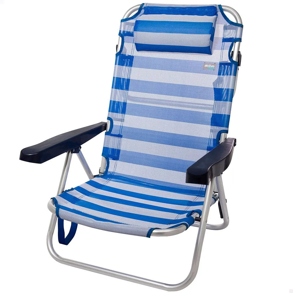 Aktive aluminium Folding chair multi-position 62x48x83 cm