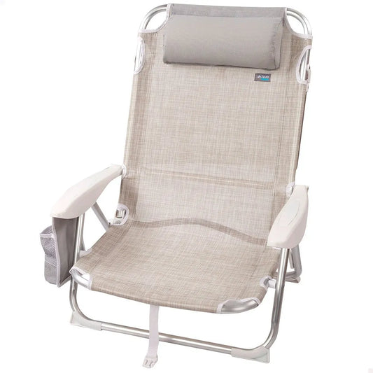Aktive Beach aluminum Multi Position Folding Chair