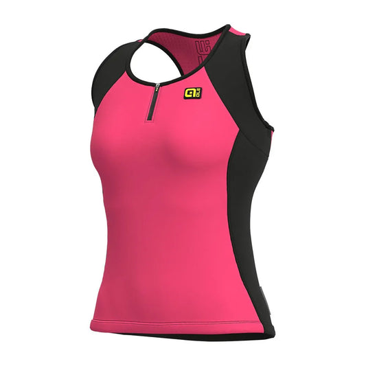 Alé Solid Color Block sleeveless jersey