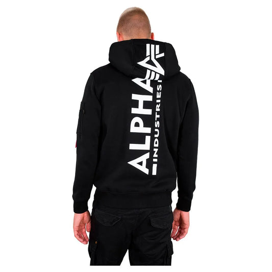 Alpha industries Back Print Zip hoodie