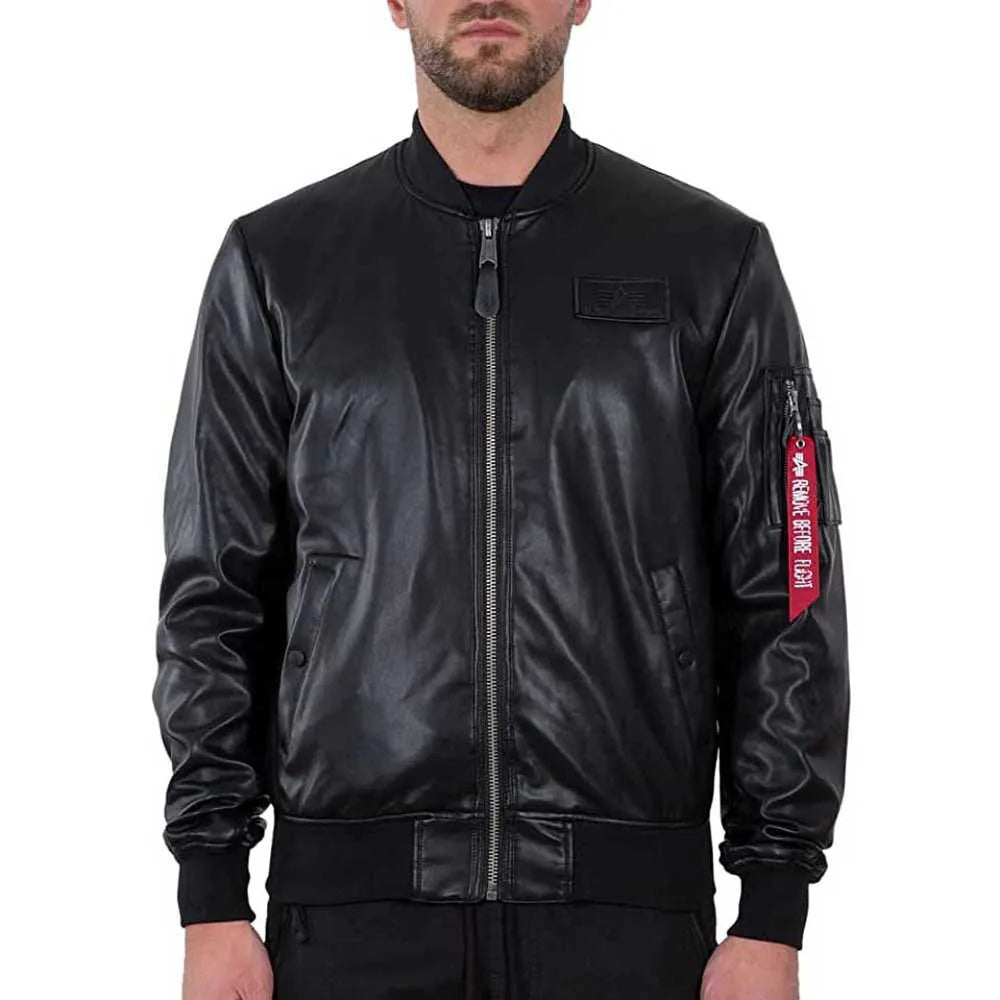 Alpha industries MA-1 VF Vegan leather jacket