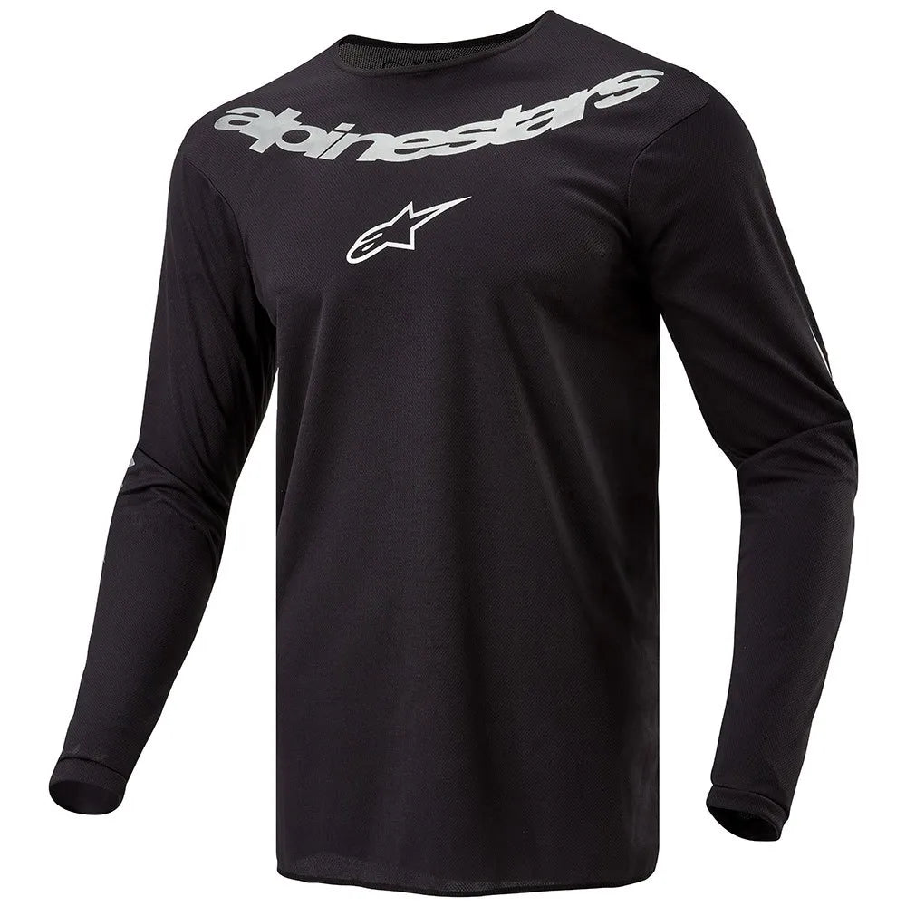 Alpinestars Fluid Graphite long sleeve jersey