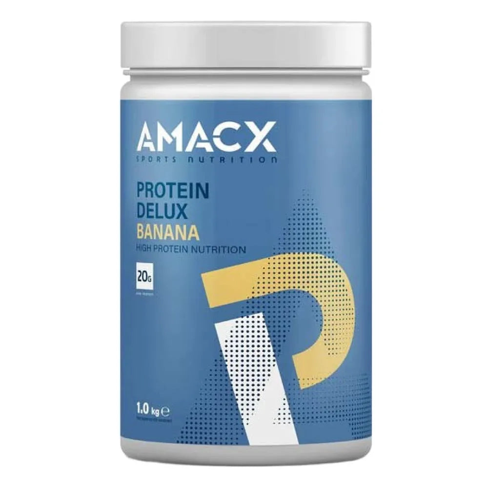 Amacx Delux protein drink powder banana 1Kg