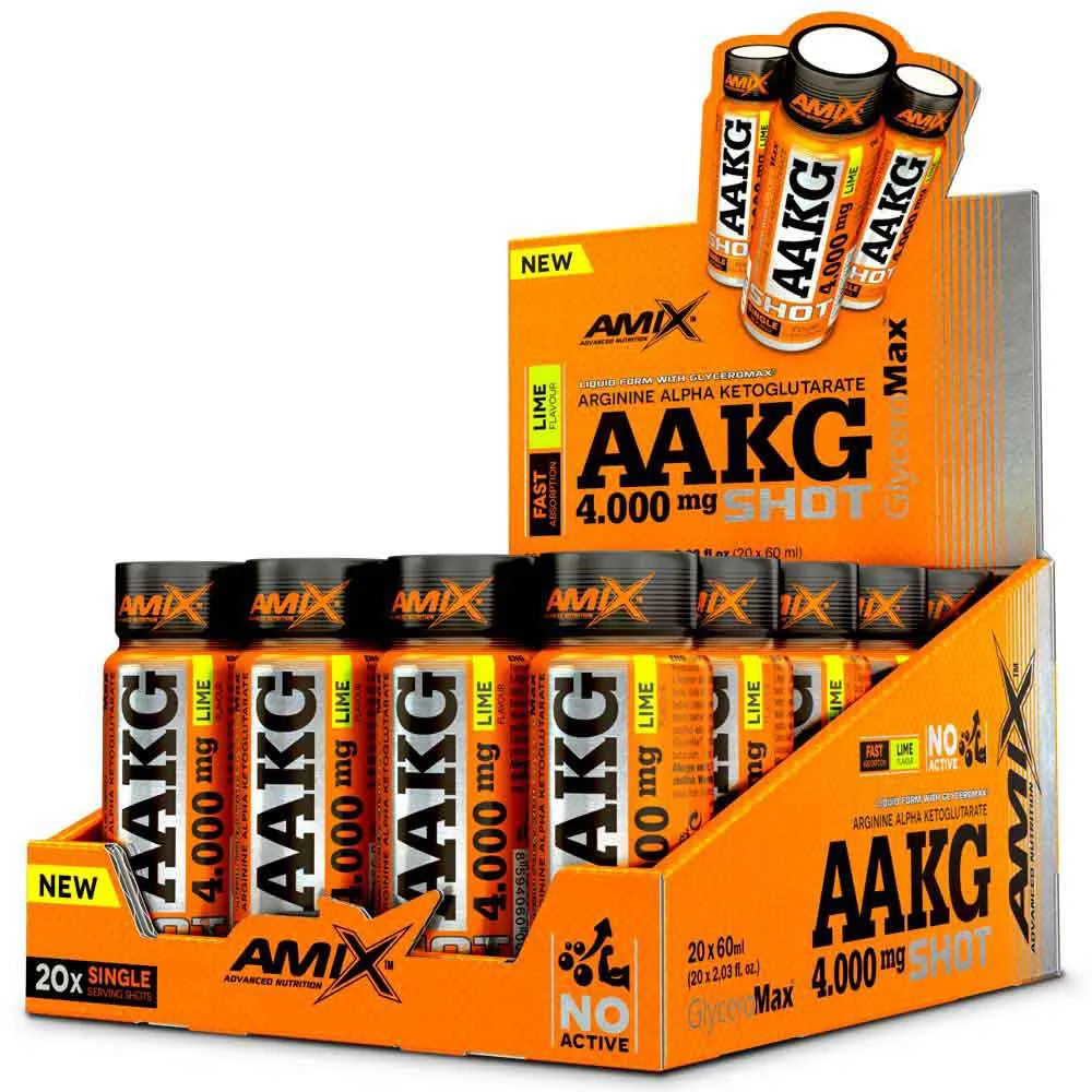 Amix AAKG 4000mg arginine box lime 60ml 20 units
