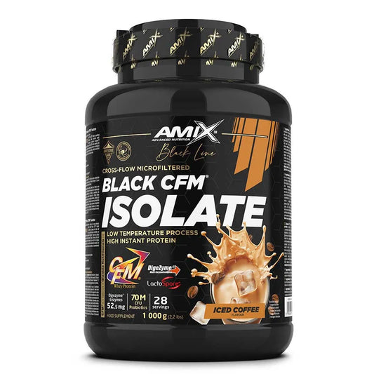 Amix Black CFM isolate whey protein ice coffee 1kg