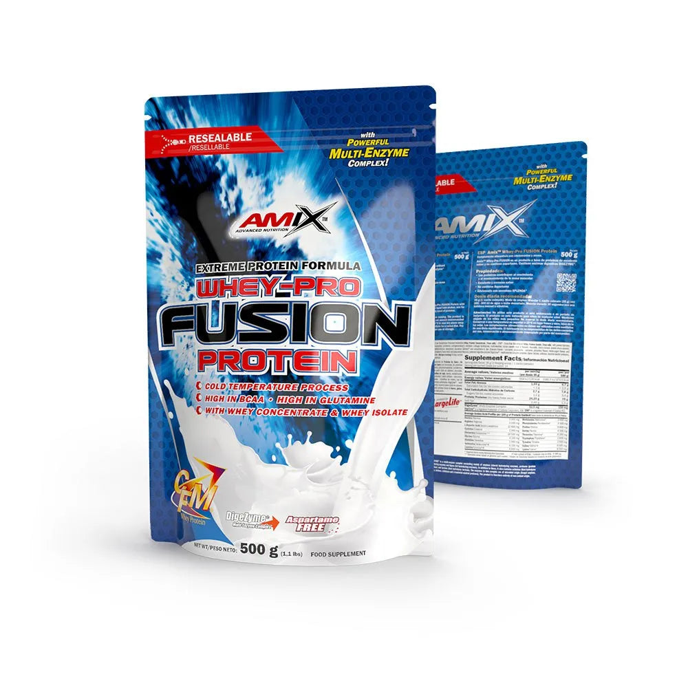 Amix Fusion isolate whey protein strawberry 500g
