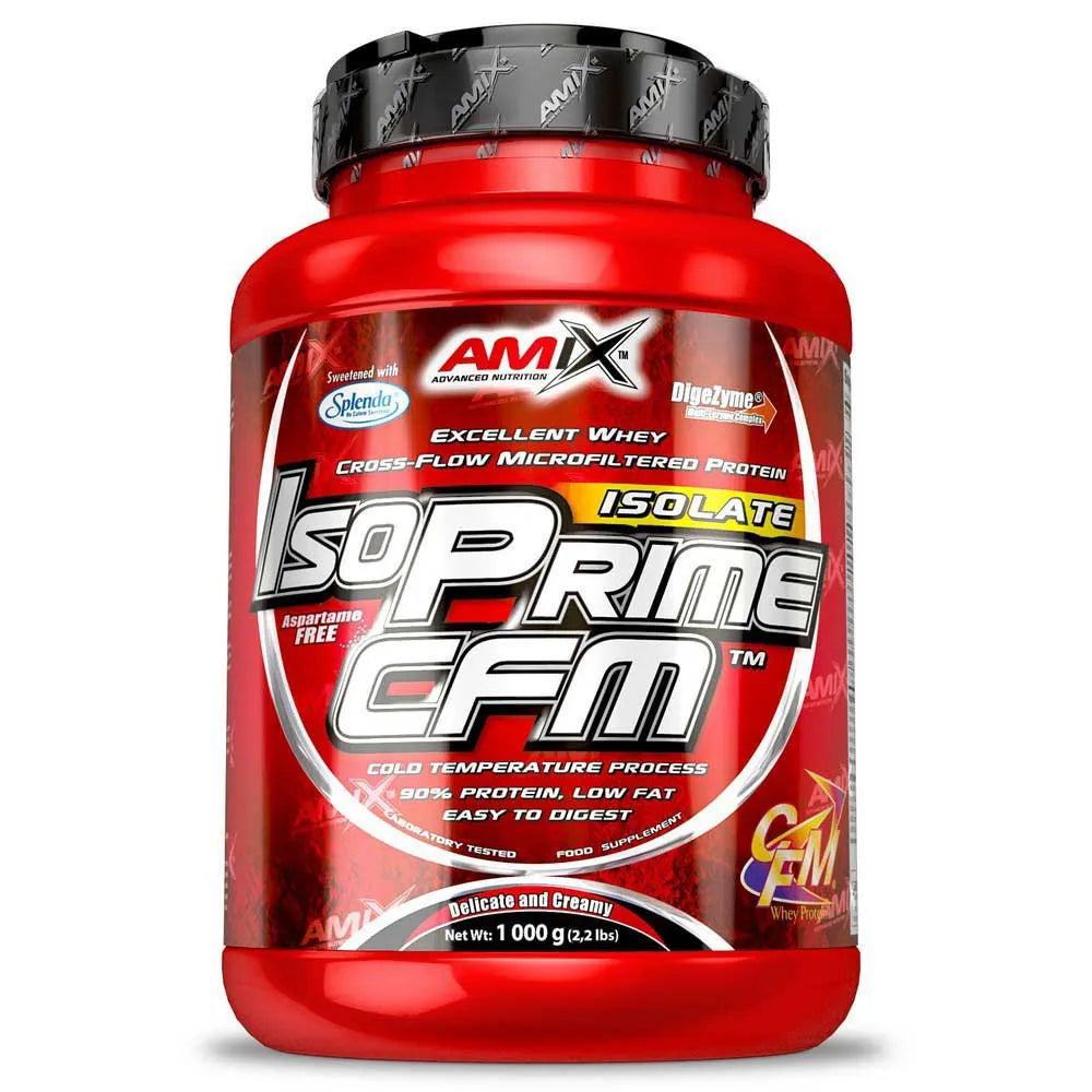 Amix IsoPrime CFM 1Kg isolate whey protein strawberry 1kg