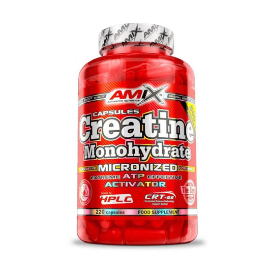 Amix Monohydrate creatine capsules 220 units