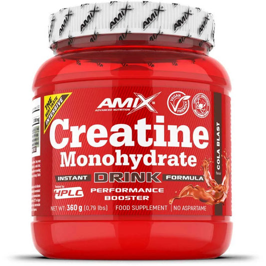 Amix Monohydrate creatine powder Lemon&Lime 360g