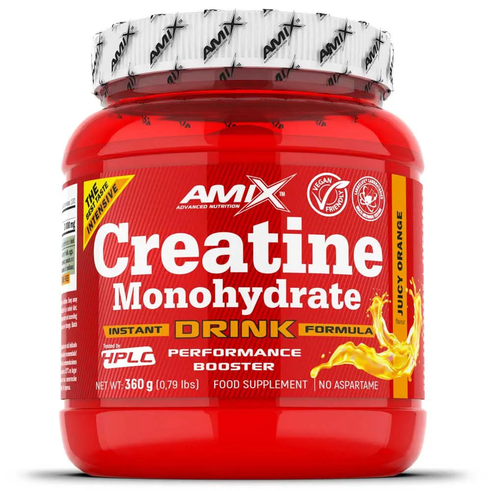 Amix Monohydrate creatine powder orange 360g