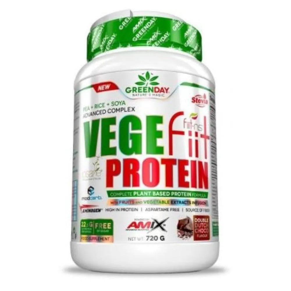 Amix Vegetfiit Protein Cacahuete Caramelo chocolate 720G