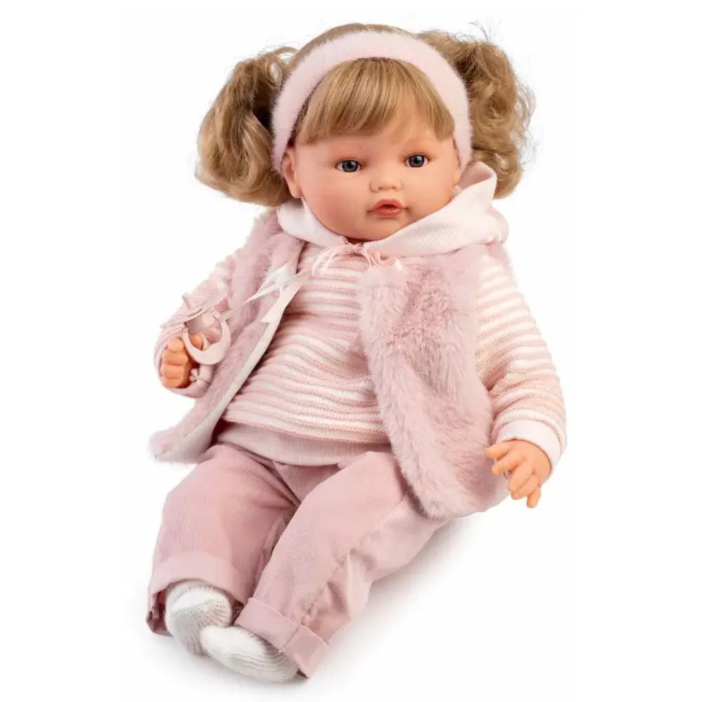 Antonio Juan Beni Crying Doll Striped Sweater