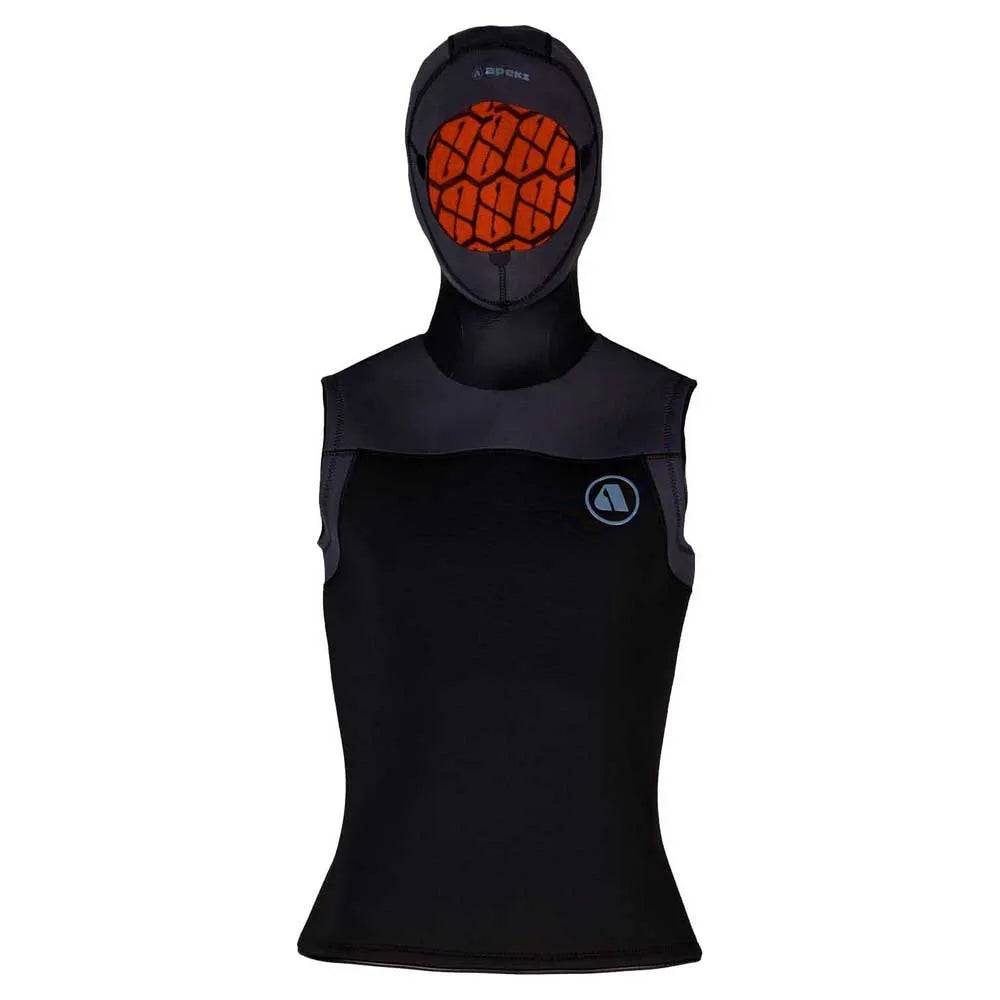 Apeks Thermiq Hooded 4/3 mm hooded thermal vest