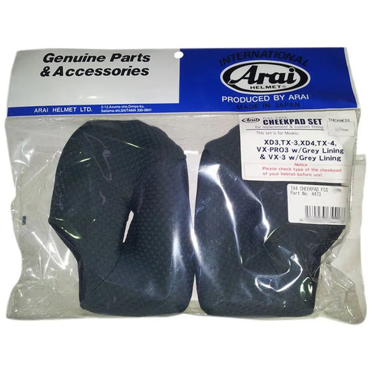 Arai Tour-X4 cheek pads
