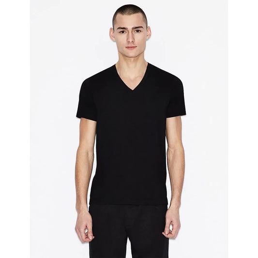 Armani exchange 8NZT75_ZJA5Z short sleeve v neck T-shirt
