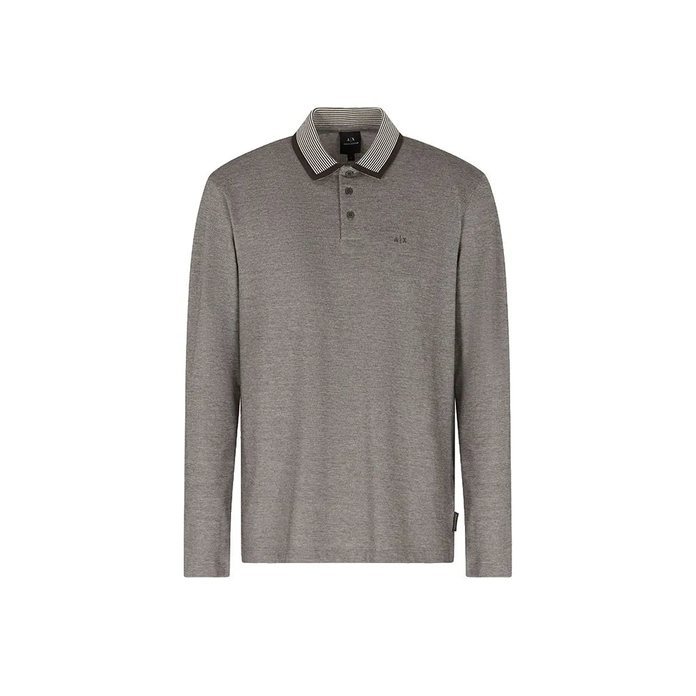 Armani exchange XM001068_AF10366 long sleeve polo