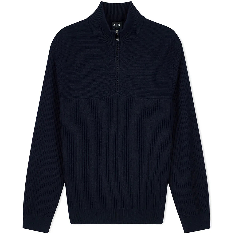 Armani exchange XM002862_AF10348 half zip sweater