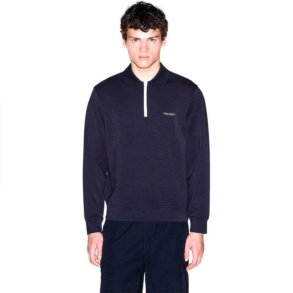 Armani exchange XM002940_AF19936 half zip sweatshirt