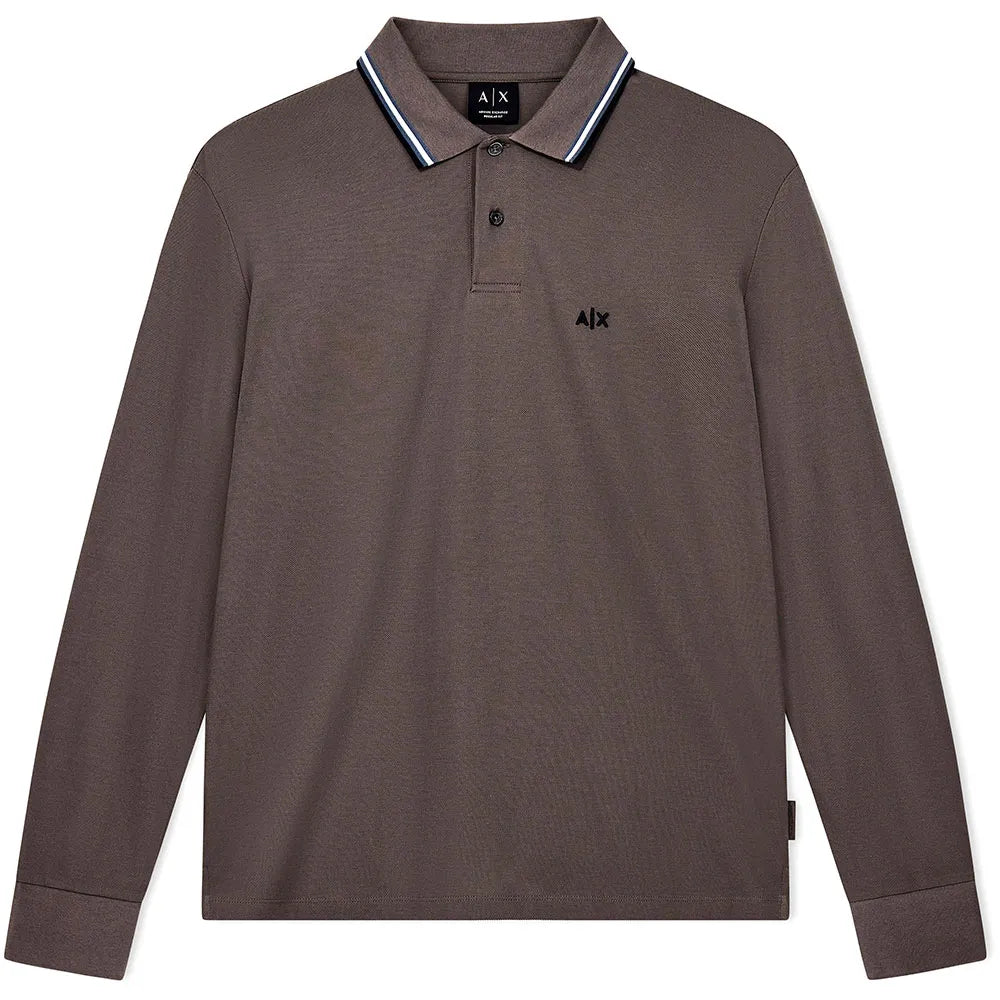 Armani exchange XM003427_AF13026 long sleeve polo