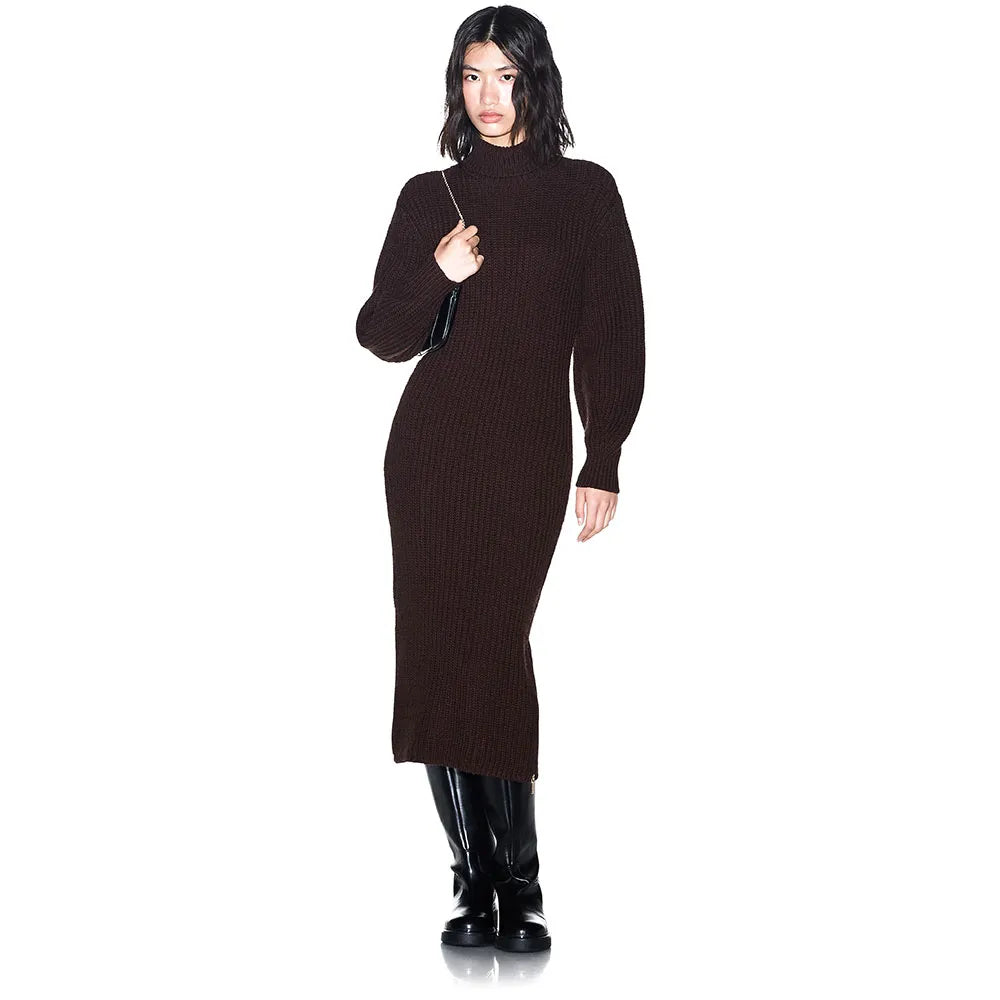 Armani exchange XW002636_AF16604 long sleeve midi dress