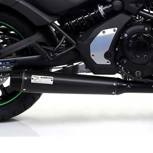 Arrow Rebel With Carbon Fibre End Cap Kawasaki Vulcan 650 ´17-20 Homologated Muffler