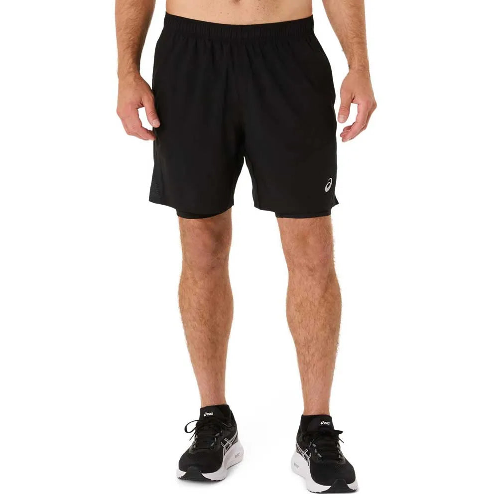 Asics Core 2-in-1 7in shorts
