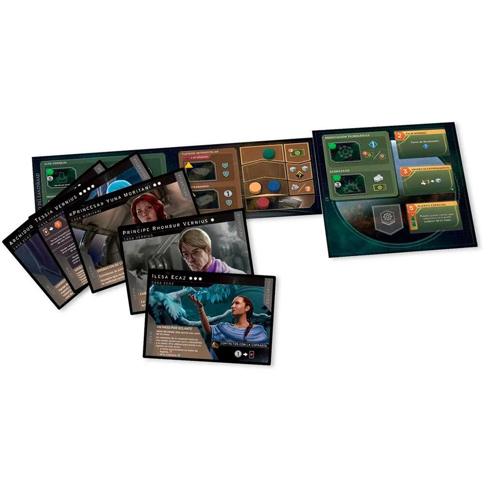 Asmodee Dune Imperium El Auge De Ix board game