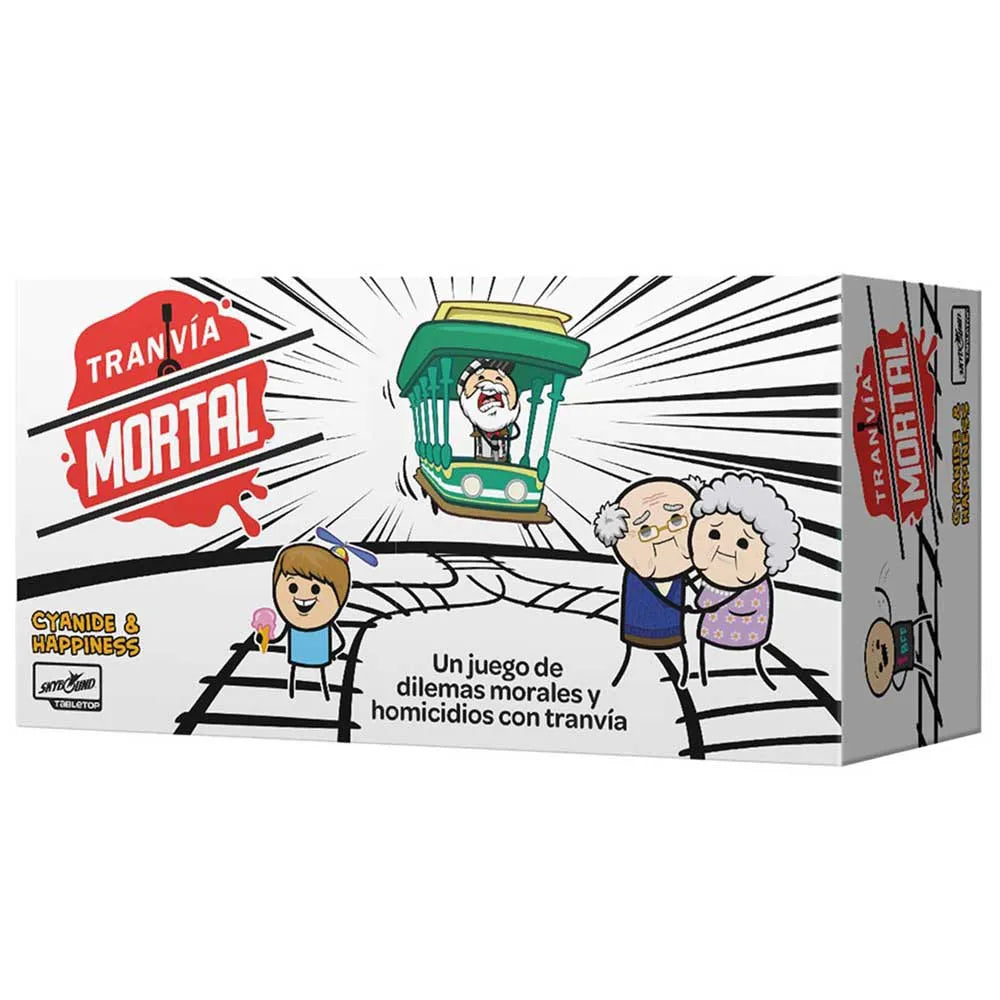 Asmodee Tranvia Mortal board game Spanish Version
