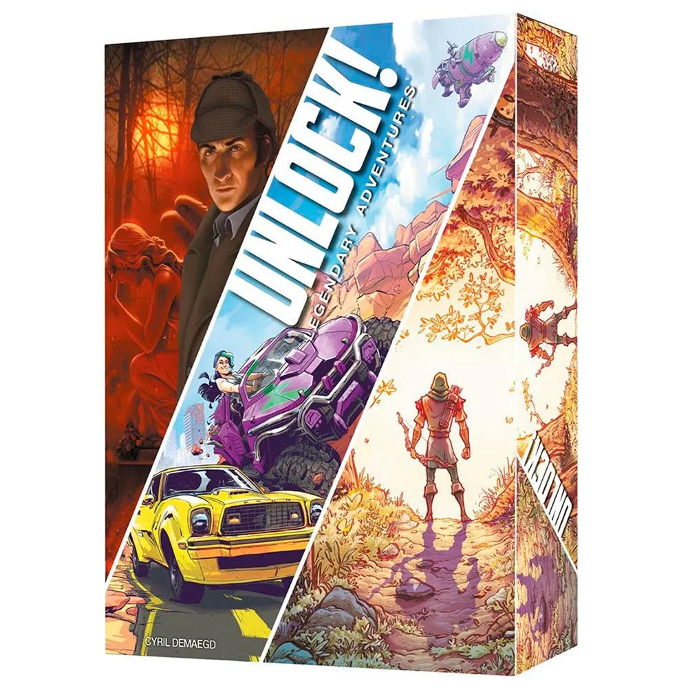 Asmodee Unlock! Legendary Adventures board game spanish