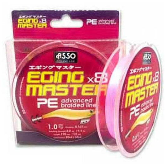 ASSO 8X Eging Master 120 m braided line