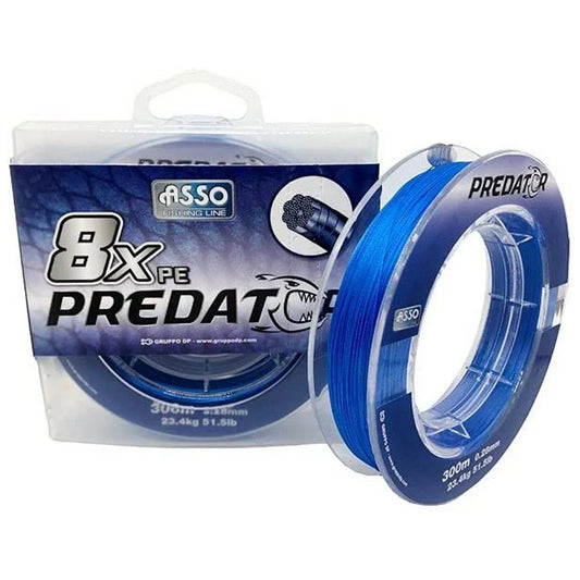 ASSO Pe Predator 8X 300 m braided line