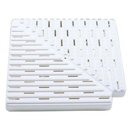 Astralpool 22380 90º h22mm L250mm L1_245mm Corner plastic tiles for overflow channel