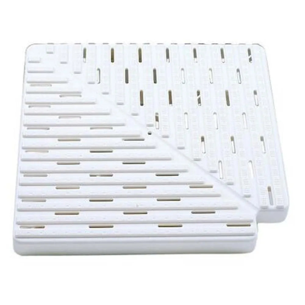 Astralpool 22380 90º h22mm L250mm L1_245mm Corner plastic tiles for overflow channel