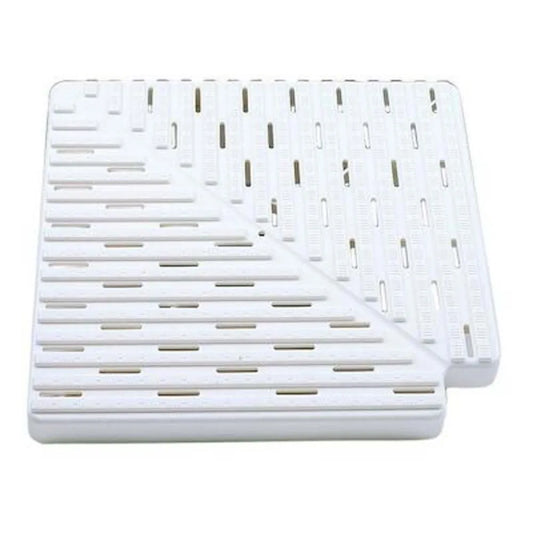 Astralpool 22381 90º h22mm L300mm L1_295mm Corner plastic tiles for overflow channel