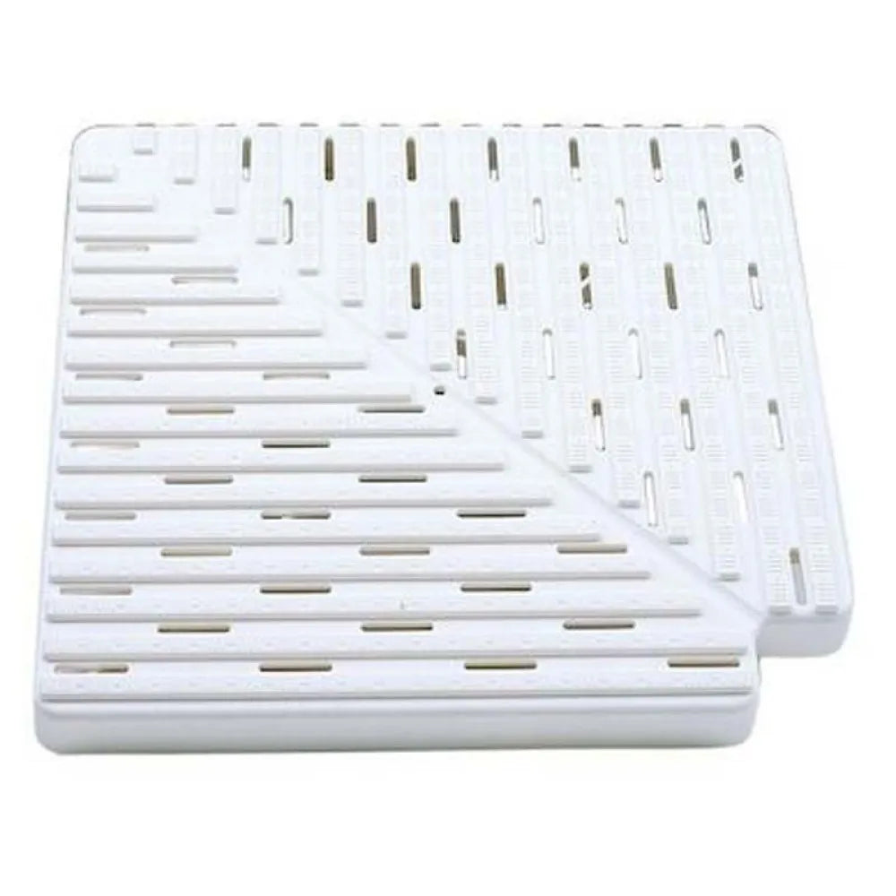 Astralpool 22382 90º h22mm L340mm L1_335mm Corner plastic tiles for overflow channel