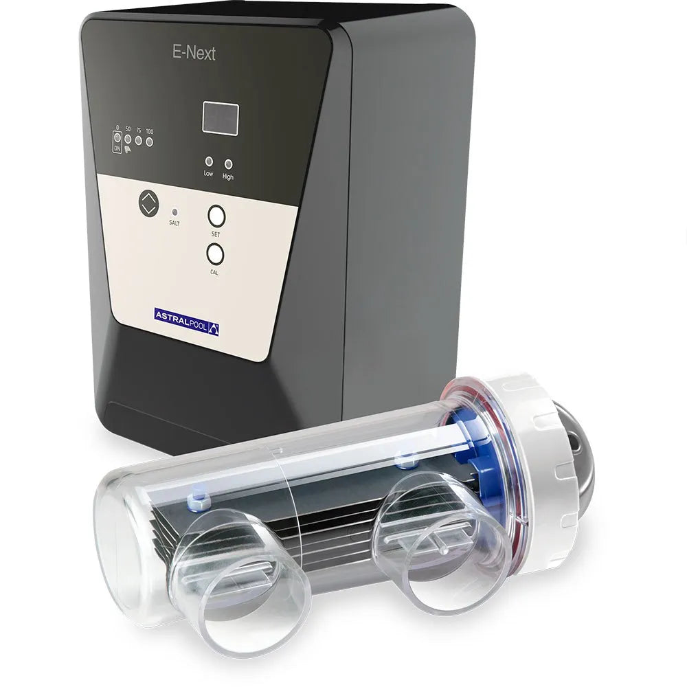 Astralpool E-NEXT 30 pH Up to 140m³ Salt Water Chlorinator System