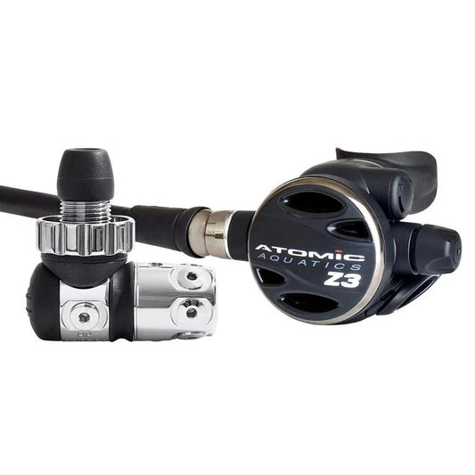 Atomic aquatics Z3 Black DIN diving regulator set