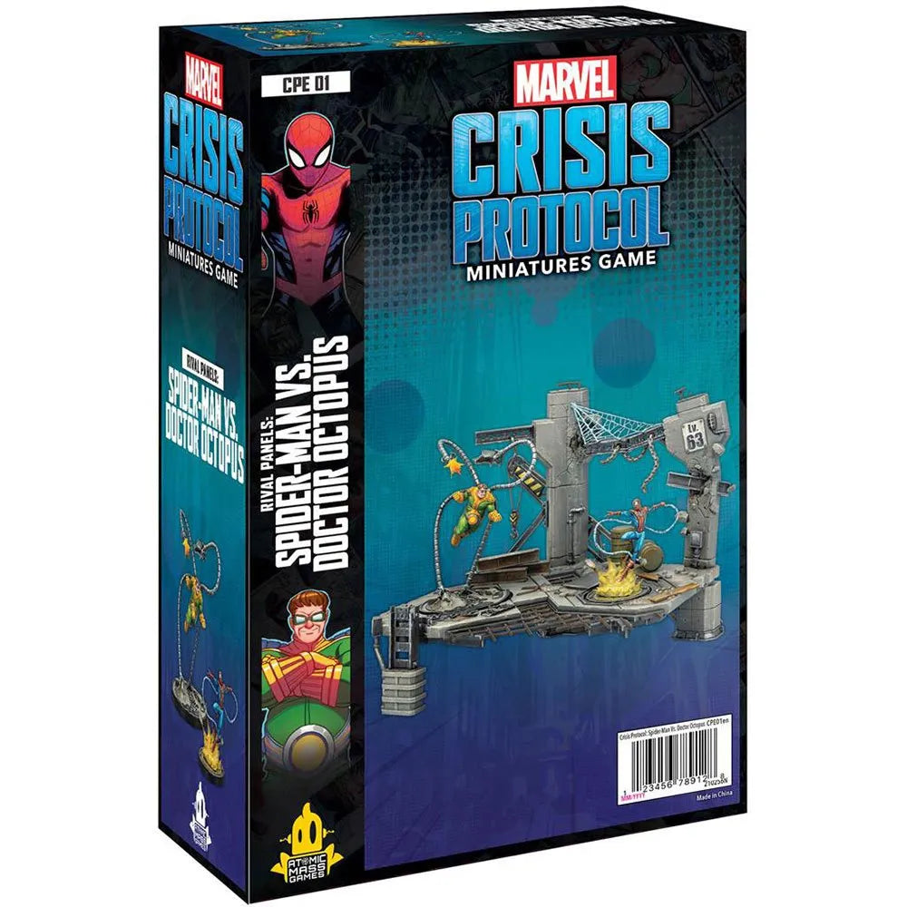 Atomic mass games Mcp: Rival Panels: Spider-Man Vs Doctor Octopus Figure