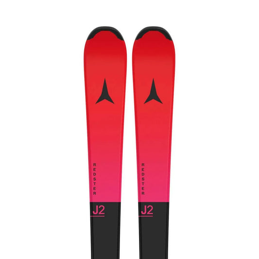Atomic Redster J2 130-150+L 6 GW junior alpine skis pack
